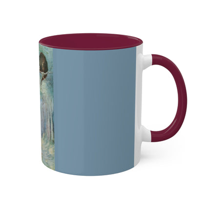 “I growl when I’m pleased, and wag my tail when I’m angry” by Sir John Tenniel Colorful Mugs, 11oz