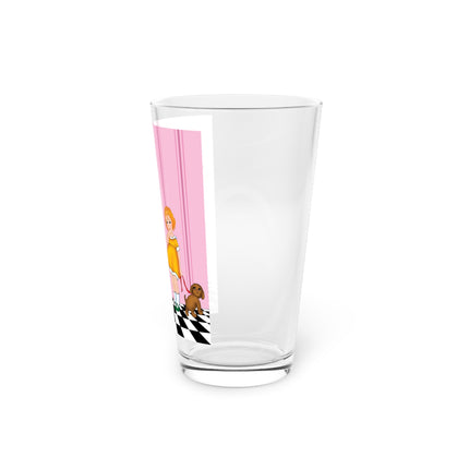 Easter Joy in Deco Hues Pint Glass, 16oz