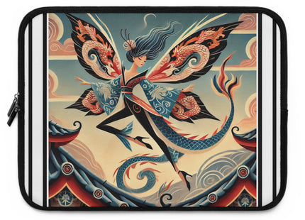 Dragon Fairy of the Temple Laptop Sleeve