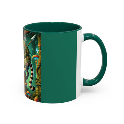 Silent Stripes Colorful Mugs (11oz, 15oz)