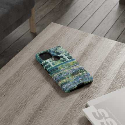 Water Lilies and Japanese Bridge by Claude Monet Phone Cases
