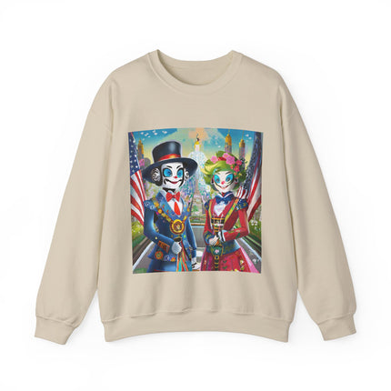 Cyber Punk Warrior Robots Unisex Heavy Blend™ Crewneck Sweatshirt
