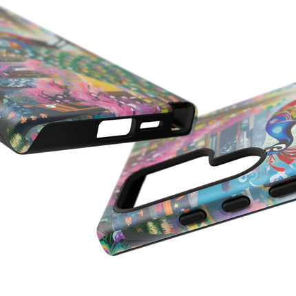 Techno Plumes Phone Cases