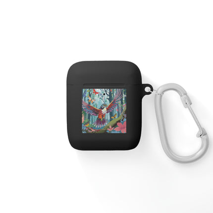 A Colorful Raptor AirPods Case Cover