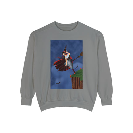 The Enchanted Witch Unisex Garment-Dyed Sweatshirt