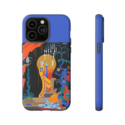 Mystic Oracle Phone Case – Sacred Glow & Eternal Grace