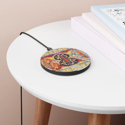 Reproduction of the Shield Frieze by Emile Gilliéron Wireless Charger
