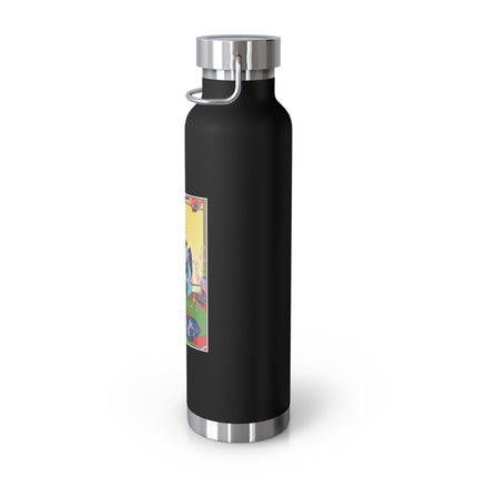 A Timeless Journey by Umberto Brunelleschi Copper Vacuum Insulated Bottle, 22oz