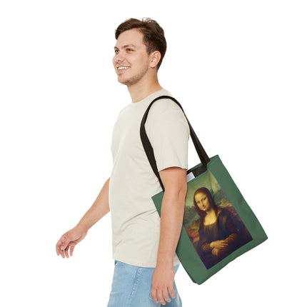 Mona Lisa by Leonardo da Vinci Tote Bag (AOP)