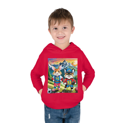 Animal Athletes Toddler Pullover Fleece Hoodie