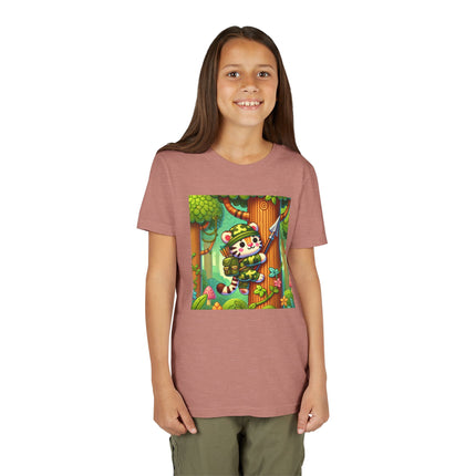 Stealthy Stripes Youth Short Sleeve Tee