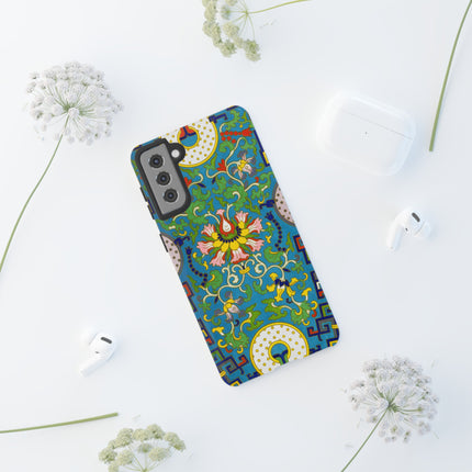 Chinese Floral Illustration by Owen Jones Phone Cases