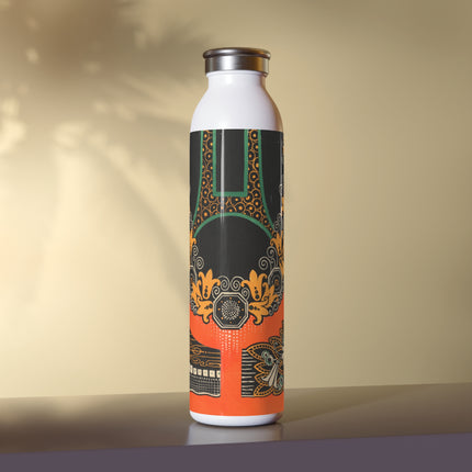 La décoration moderne dans le textile Pl. 6 by Gaston Charlet Slim Water Bottle