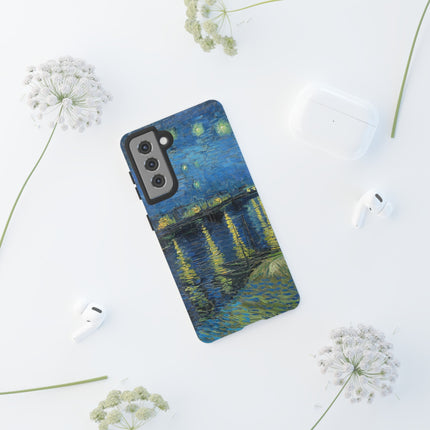 Starry Night Over the Rhone by Vincent Van Gogh Phone Cases