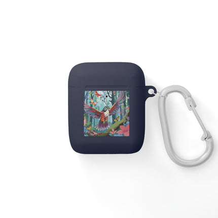 A Colorful Raptor AirPods Case Cover