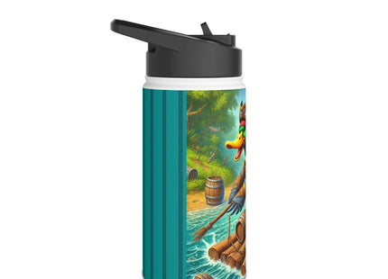 The Daring Drake Stainless Steel Water Bottle, Standard Lid