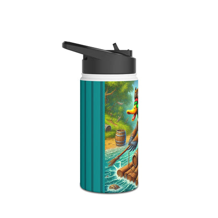 The Daring Drake Stainless Steel Water Bottle, Standard Lid