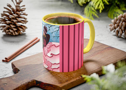 Winter Rose Empress Colorful Mugs (11oz, 15oz)