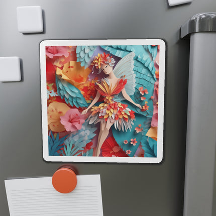 Hibiscus Fairy Die-Cut Magnets (4 Sizes)