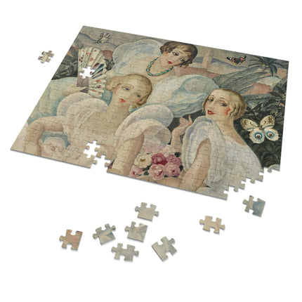 Les Femmes Fatales by Gerda Wegener Jigsaw Puzzle (30, 110, 252, 500-Piece)