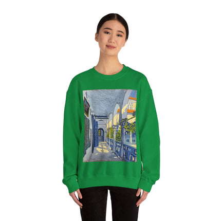 Gallery of a Moroccan Riad by George Gaudion Heavy Blend™ Crewneck Sweatshirt
