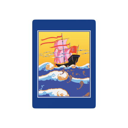 Golden Seas and Whimsical Dreams Playing Cards