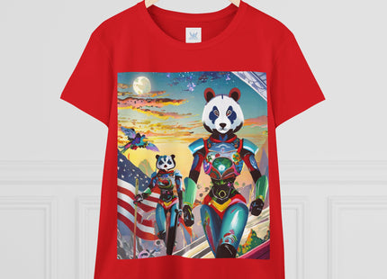 Cyber Punk Robots Cotton Tee