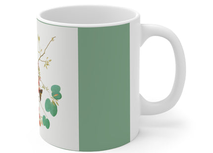 Orange-Headed Ground Thrush by Shaikh Zain al–Din Ceramic Mug 11oz