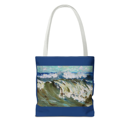 The Wave by Karl Hagemeister Tote Bag (AOP)
