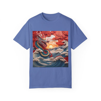 Emergence of the Dragon Unisex Garment-Dyed T-shirt