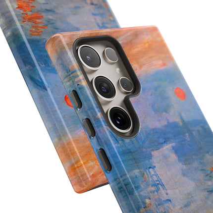 Sunrise by Claude Monet Phone Cases