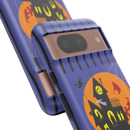 Halloween Night at the Haunted House Phone Cases