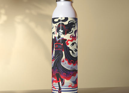 Halloween Sorceress Slim Water Bottle
