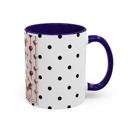 Fashionably Yours, XOXO Colorful Mugs (11oz, 15oz)