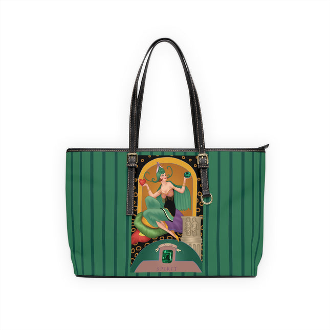 May & Emerald (from the Gem Series) by Sofia Chiostri PU Leather Shoulder Bag