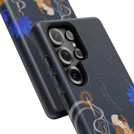 🌙🕯️ The Lady Of The Midnight Garden Phone Case – Art Deco Nocturne