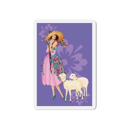 Easter Elegance Die-Cut Magnets (5 Sizes)
