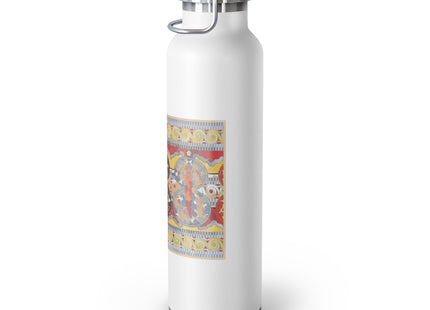Reproduction of the Shield Frieze by Emile Gilliéron Copper Vacuum Insulated Bottle, 22oz
