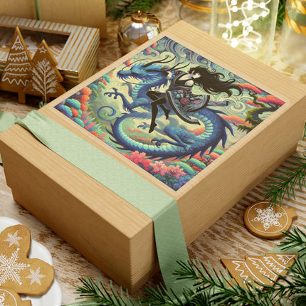 Mystic Guardian of the Sky Kiss-Cut Stickers (4 Sizes)