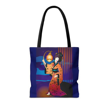 The Enchanting Geisha Tote Bag (AOP)