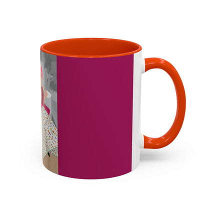 The Red Bird Colorful Mugs – Gentle Storybook Charm & Elegant Whimsy