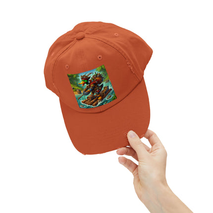 The Daring Drake Unisex Distressed Cap