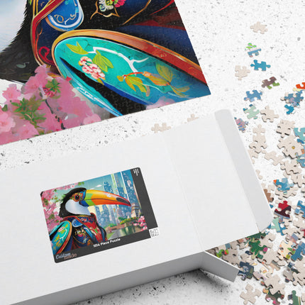 Cyber Toucan Chic Puzzle (110, 252, 520, 1014-piece)