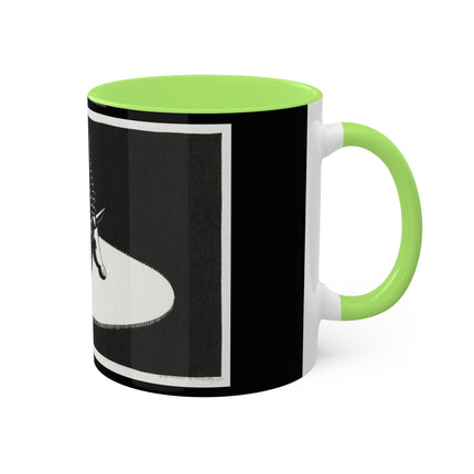 “Goat” (“Blesbok”) by Samuel Jessurun de Mesquita Colorful Mugs, 11oz