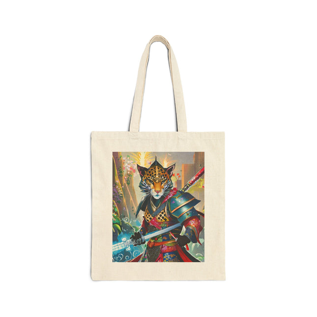Circuit Samurai Cotton Canvas Tote Bag