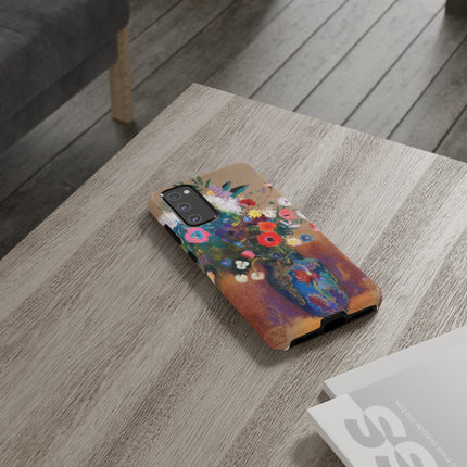 Bouquet of Flowers by Odilon Redon Phone Cases