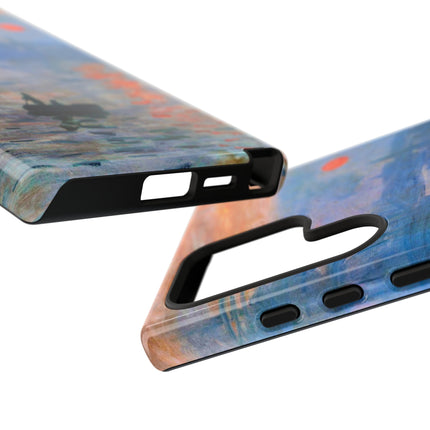 Sunrise by Claude Monet Phone Cases