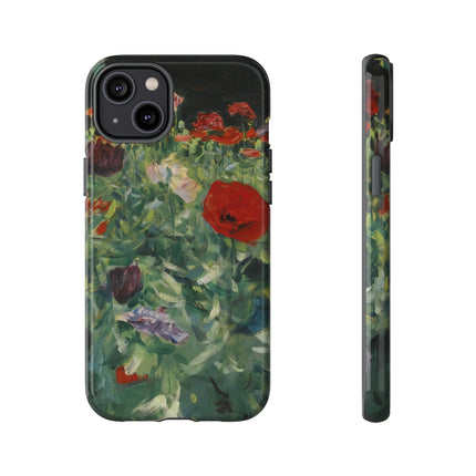 Poppies (A Study of Poppies for Carnation, Lily, Lily, Rose) by John Singer Sargent Phone Cases