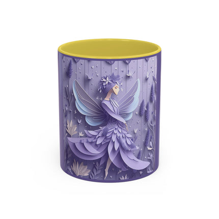 Lavender Fairy Colorful Mugs (11oz, 15oz)