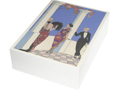 Le goût des châles by George Barbier Postcards (envelopes included) - Bundles of 10, 30, 50 Pieces